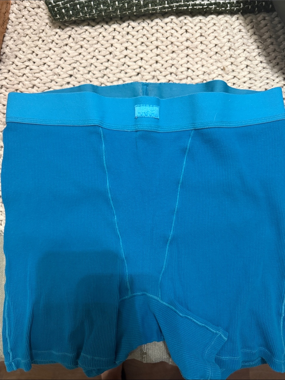 Skins Bright Blue Stretch Boxer Briefs